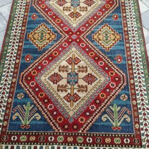 Luksusowy Chodnik WEŁNIANY 253x112 – Certyfikat EULAN | Piękny wzór #124