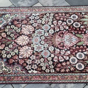 Kolekcjonerski Jedwabny KASHMIR 103x64 cm | Gęsty Splot | Stan Idealny #128