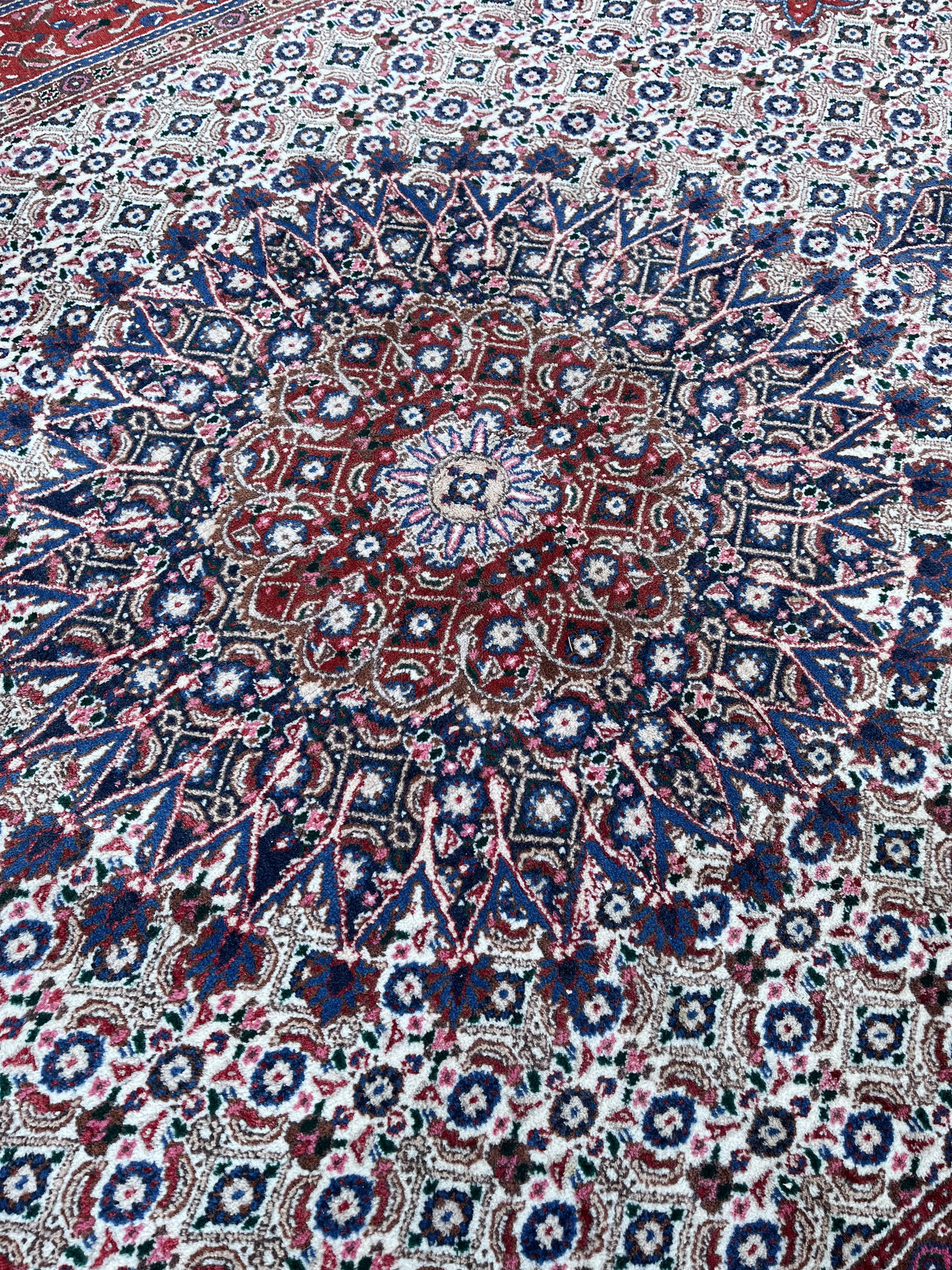 Królewski Dywan IRAŃSKI MOUD 300x200 – RĘCZNIE TKANY – Klasa #012 - obrazek 4