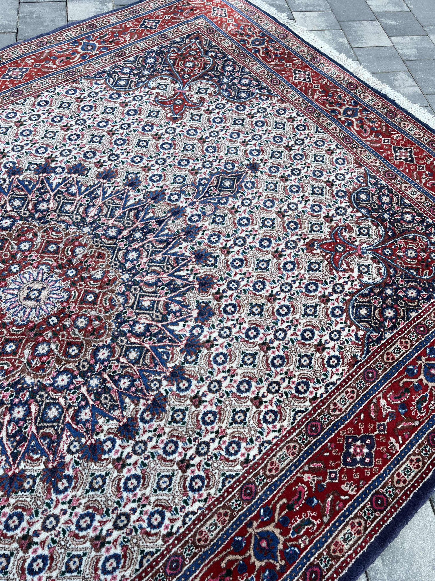 Królewski Dywan IRAŃSKI MOUD 300x200 – RĘCZNIE TKANY – Klasa #012 - obrazek 6