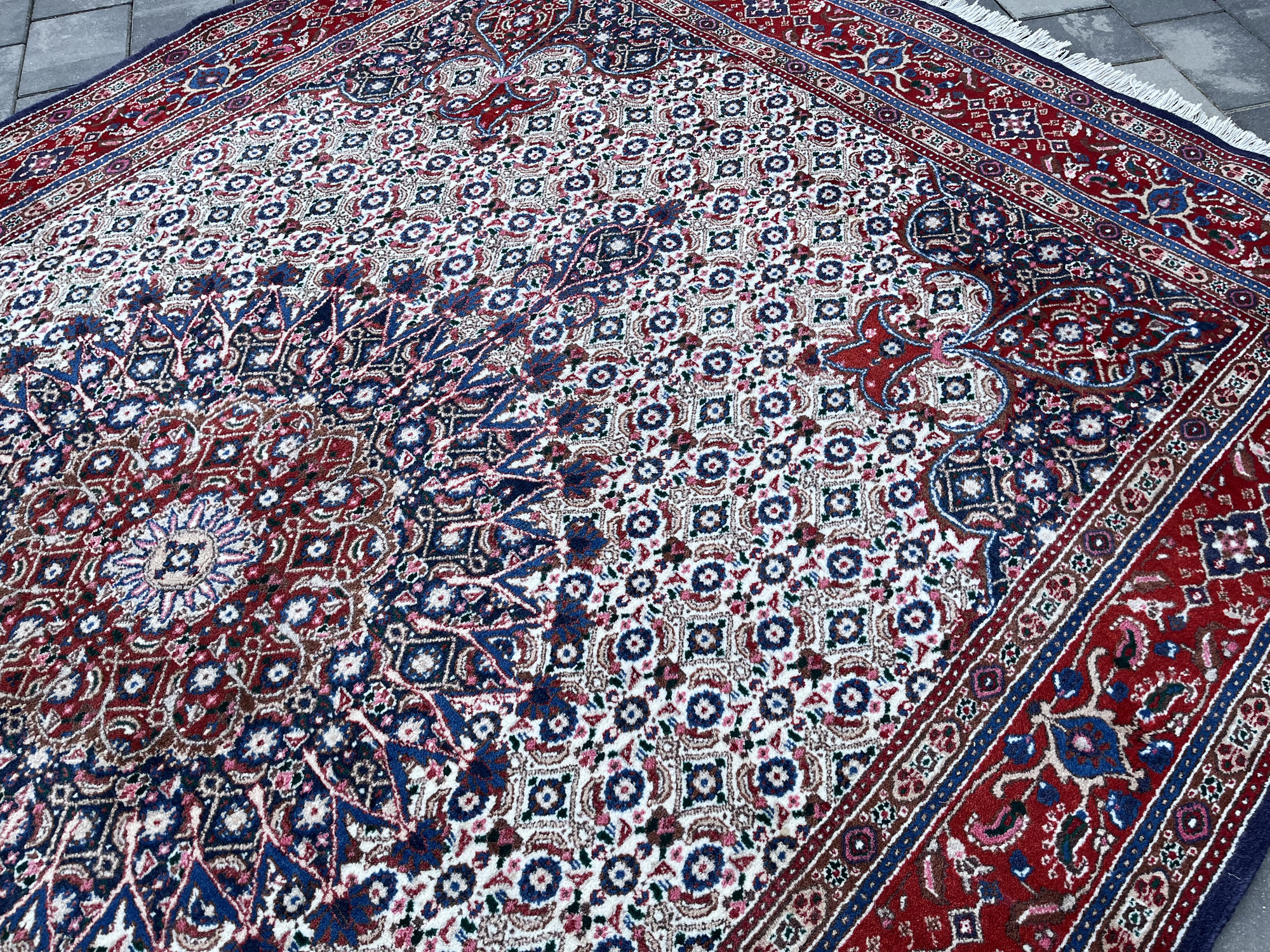 Królewski Dywan IRAŃSKI MOUD 300x200 – RĘCZNIE TKANY – Klasa #012 - obrazek 11