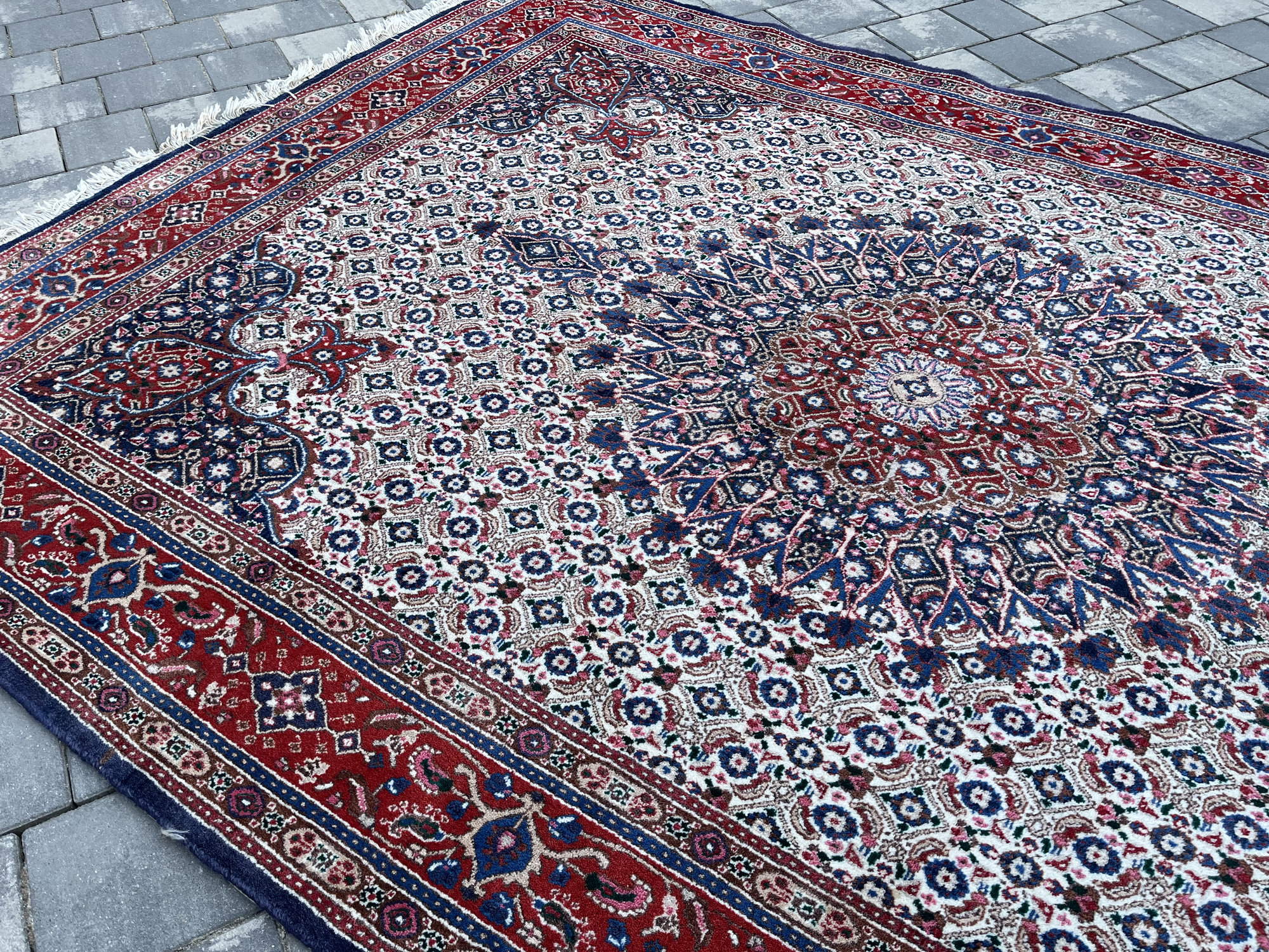 Królewski Dywan IRAŃSKI MOUD 300x200 – RĘCZNIE TKANY – Klasa #012 - obrazek 12