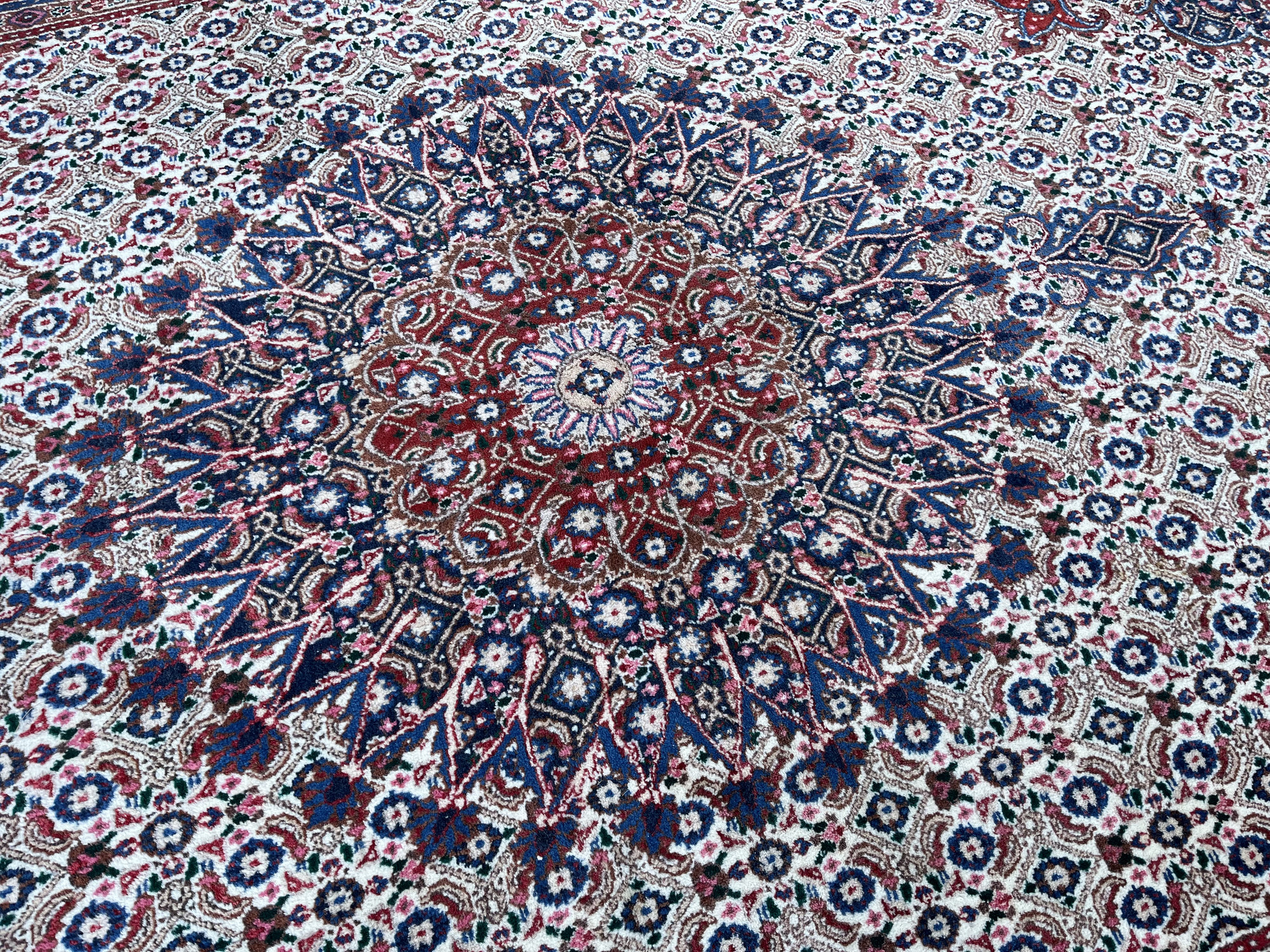 Królewski Dywan IRAŃSKI MOUD 300x200 – RĘCZNIE TKANY – Klasa #012 - obrazek 13