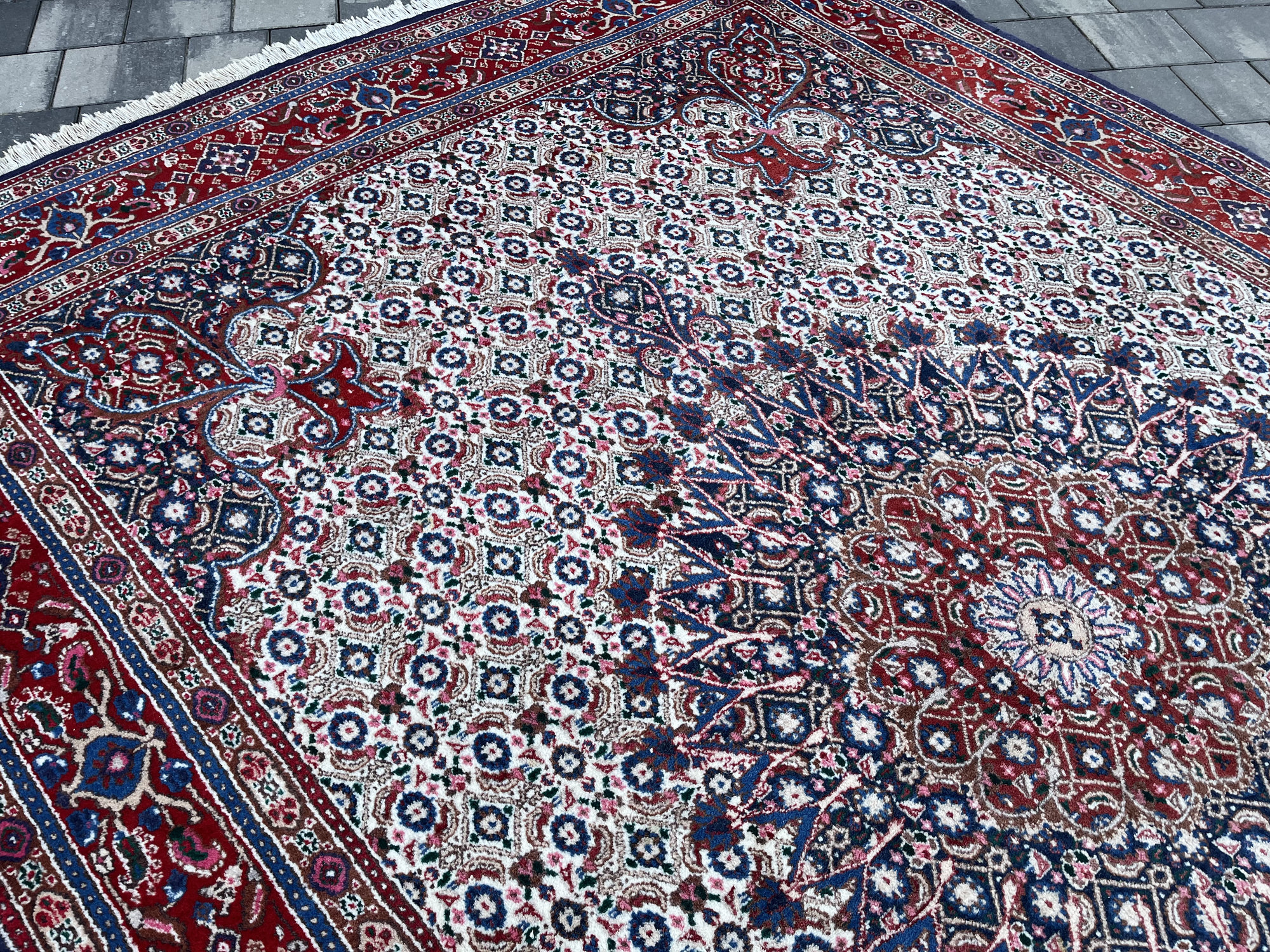 Królewski Dywan IRAŃSKI MOUD 300x200 – RĘCZNIE TKANY – Klasa #012 - obrazek 14