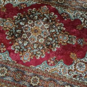 [ZAREZERWOWANY] Elegancki dywan orientalny – styl perski | 146 x 96 cm | jedwabny #087