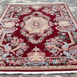 Chiński dywan wełniany tkany ręcznie 280 x 180 cm sygnowany dzieło sztuki #030