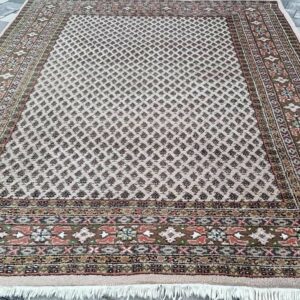 MIR ręcznie tkany dywan wełniany 298 x 192 cm wełna perski #051