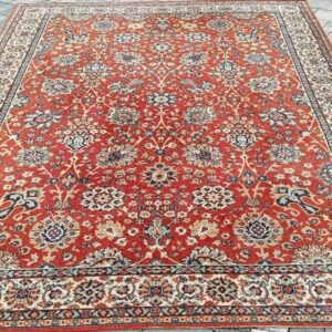 Dywan wełniany styl perski tkany maszynowo 280 x 200 cm wełna #063