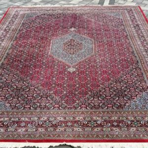 [ZAREZERWOWANY] Indo - Bidjar dywan wełniany 342 x 243 cm tkany ręcznie wełna perski #036