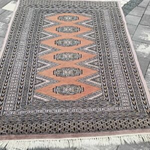 Buchara pakistański dywan wełniany tkany ręcznie 166 x 95 cm wełna #084