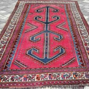 Kazak ręcznie tkany dywan wełniany 288 x 149 cm wełna 100% #067