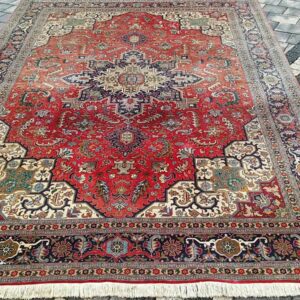 Tabriz Medallion dywan wełniany irański tkany ręcznie 328 x 204cm pers #025