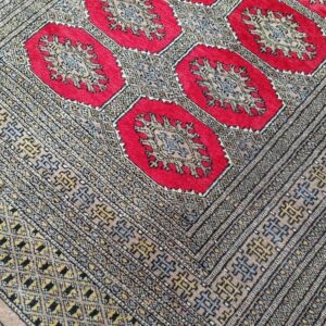 Buchara bokhara dywan wełniany tkany ręcznie 177 x 96 cm wełna #085