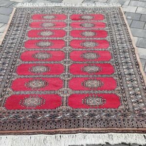 Buchara dywan wełniany 210 x 125 cm wełna pakistańska tkany ręcznie #070