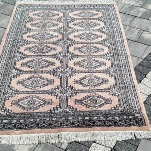 Buchara ręcznie tkany dywan wełniany 160 x 95 cm wełna czysty Bokhara #092