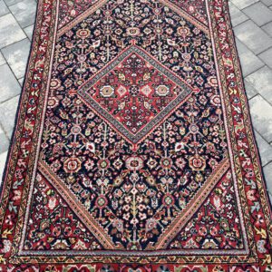 PERSKI HAMADAN 205x130 | Ręcznie Tkany | 100% Wełna | Autentyczny #043