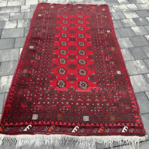 AFGAN MAURI | 200 x 103 | Perski Dywan Ręcznie Tkany | 100% Wełna | Stan Bardzo Dobry #131