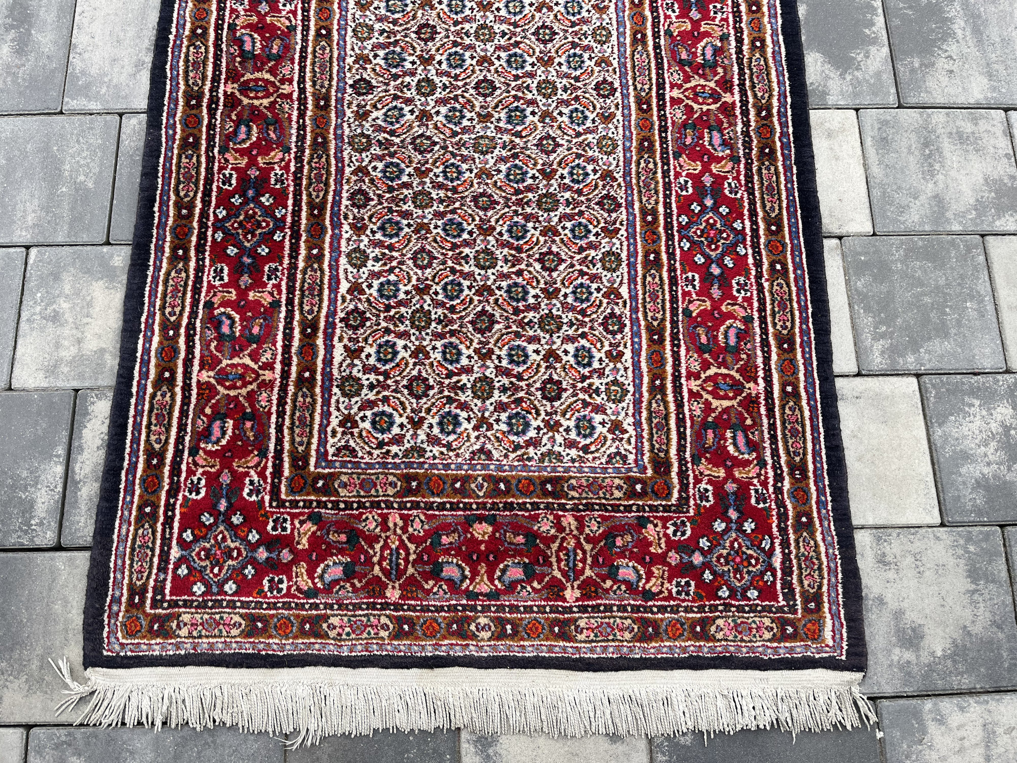 Perski chodnik Moud | Ręcznie tkany | 100% Wełna premium 206x86 #003 - obrazek 3
