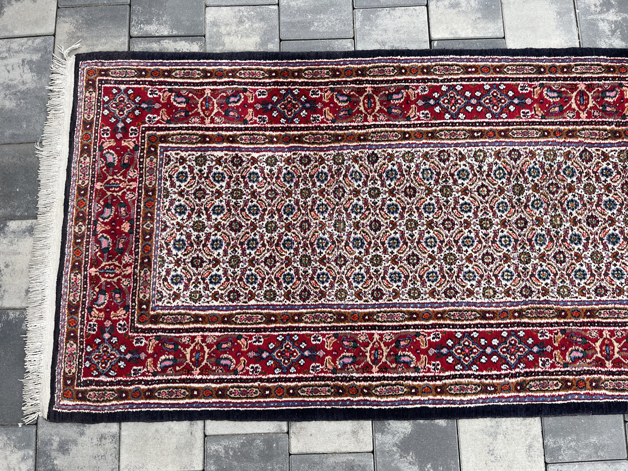 Perski chodnik Moud | Ręcznie tkany | 100% Wełna premium 206x86 #003 - obrazek 4