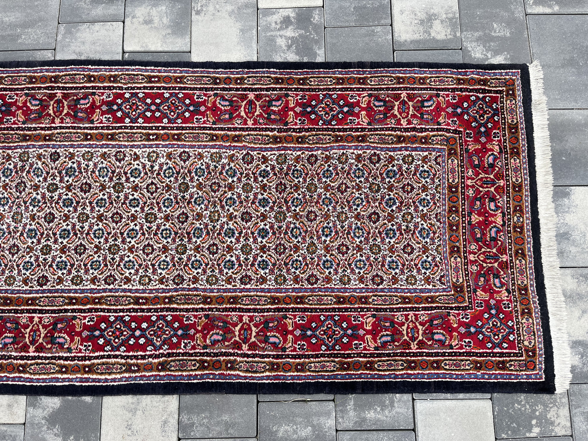 Perski chodnik Moud | Ręcznie tkany | 100% Wełna premium 206x86 #003 - obrazek 5