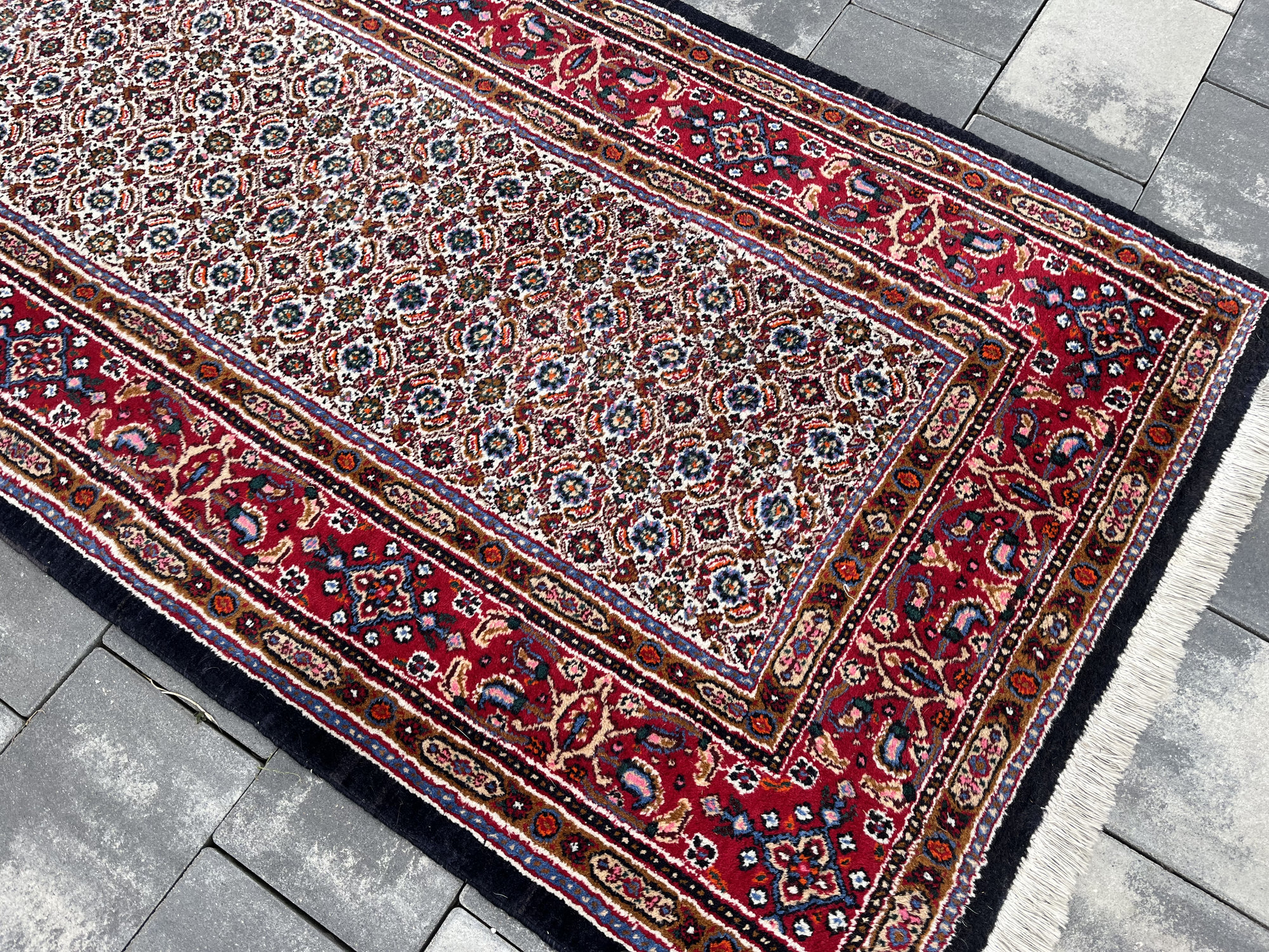 Perski chodnik Moud | Ręcznie tkany | 100% Wełna premium 206x86 #003 - obrazek 6