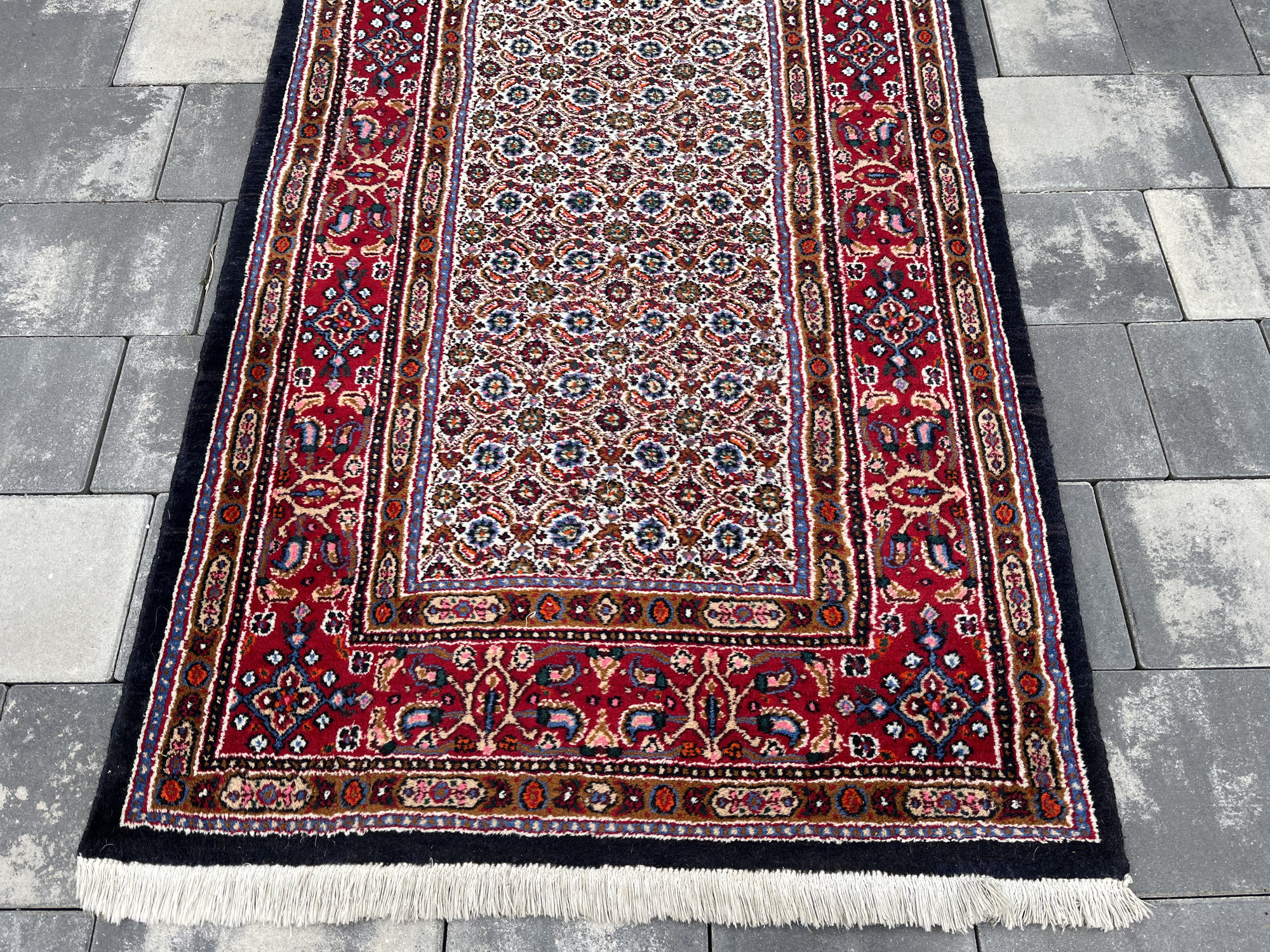 Perski chodnik Moud | Ręcznie tkany | 100% Wełna premium 206x86 #003 - obrazek 7