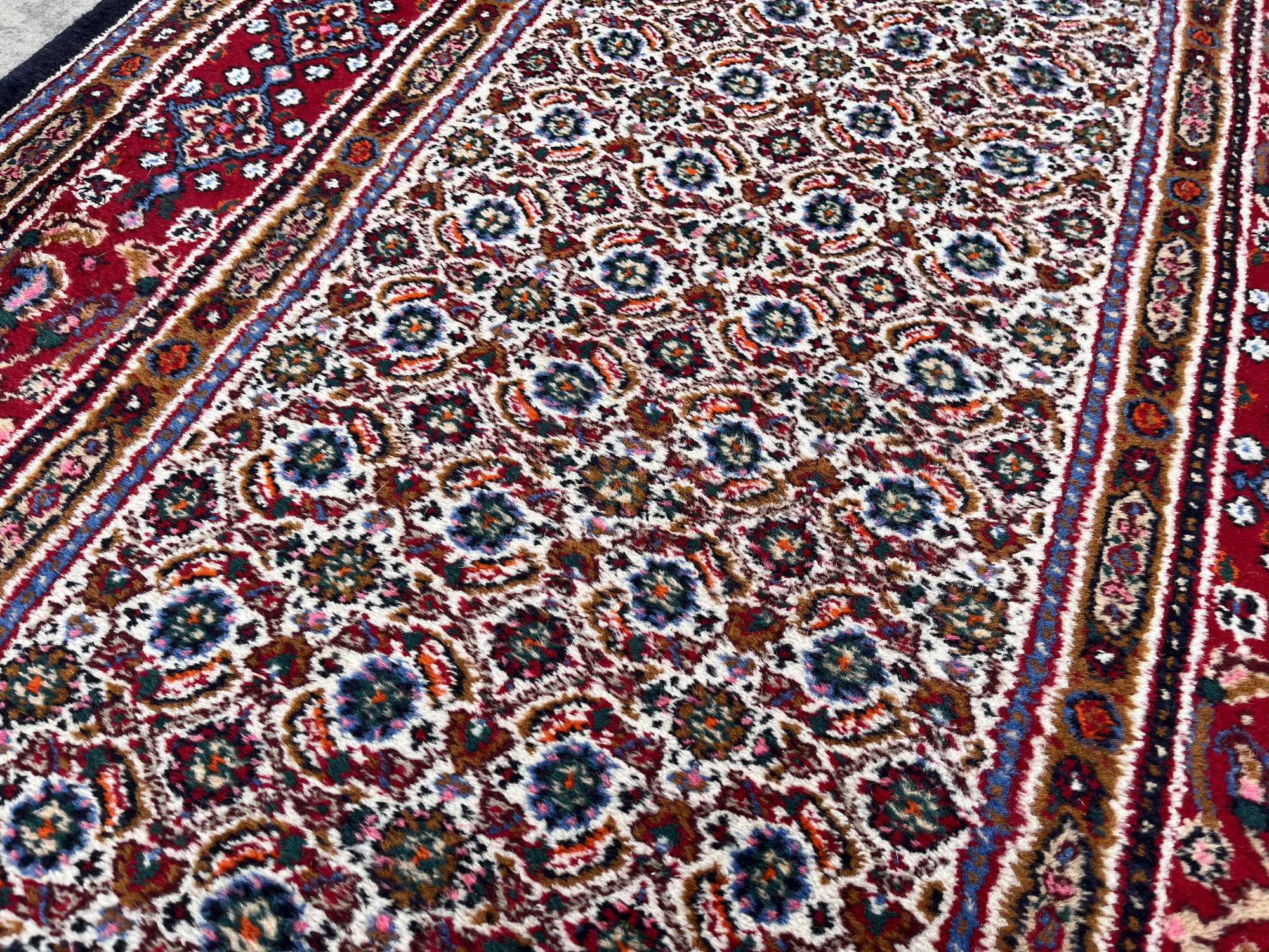 Perski chodnik Moud | Ręcznie tkany | 100% Wełna premium 206x86 #003 - obrazek 9