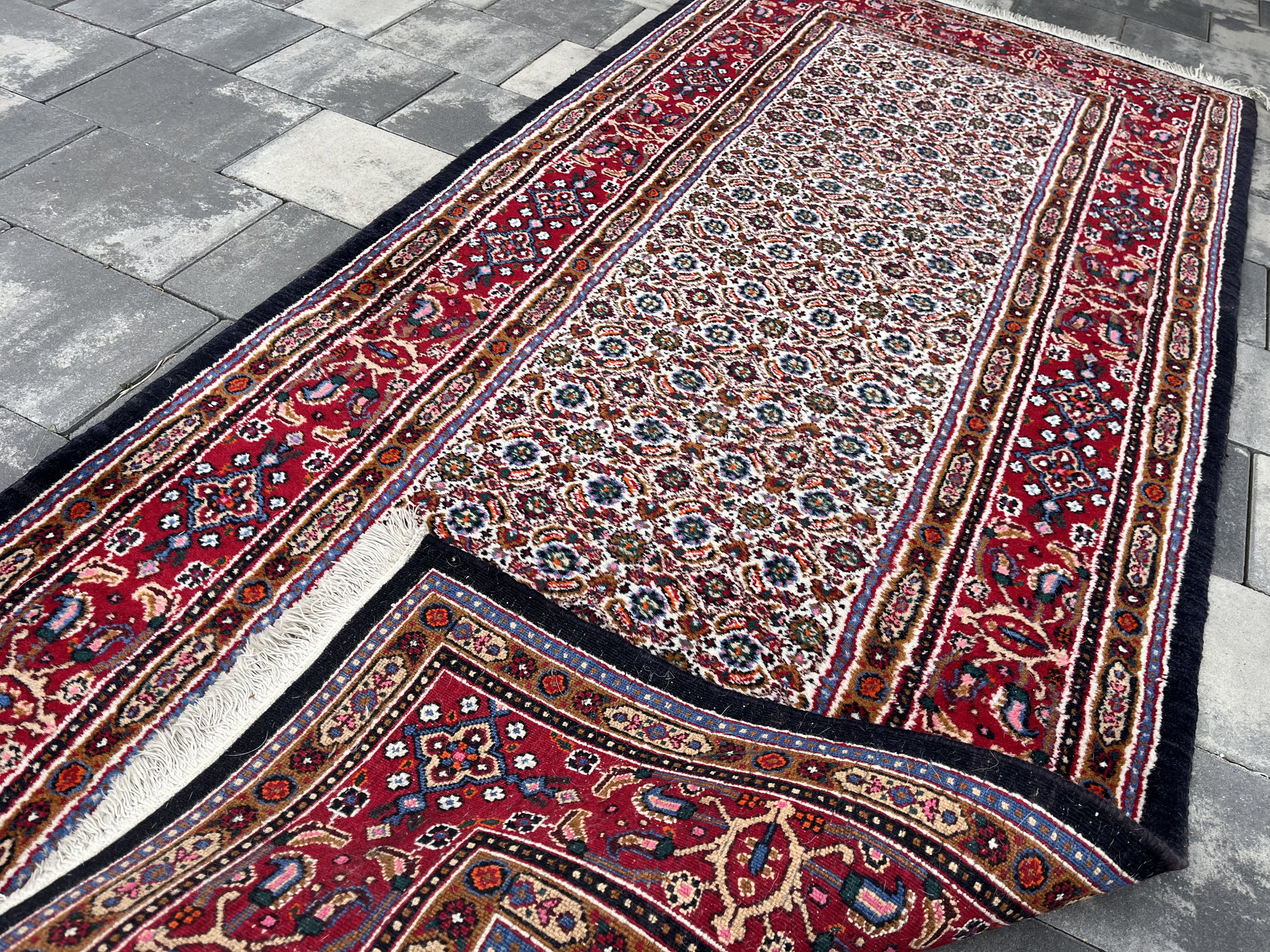 Perski chodnik Moud | Ręcznie tkany | 100% Wełna premium 206x86 #003 - obrazek 11