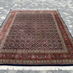 Ręcznie tkany dywan INDO-HERATI 315x244 | 100% Wełna Premium | Stan Idealny #001