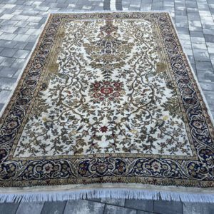 Wybitny Perski Dywan GHOUM Hand Finished 300x190 Wełna Pałacowy Unikat #099