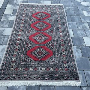 Plemienne Arcydzieło Afgan Ersari Fil-Pai – Ręcznie Tkany Dywan Gabinetowy 170x95 cm #198
